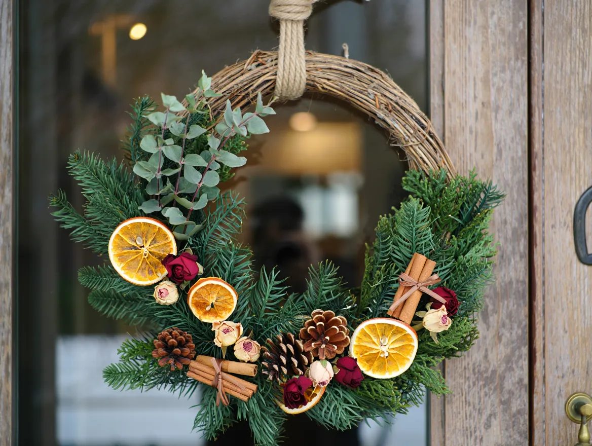 Custom Handcrafted Wreath Design with personalized elements